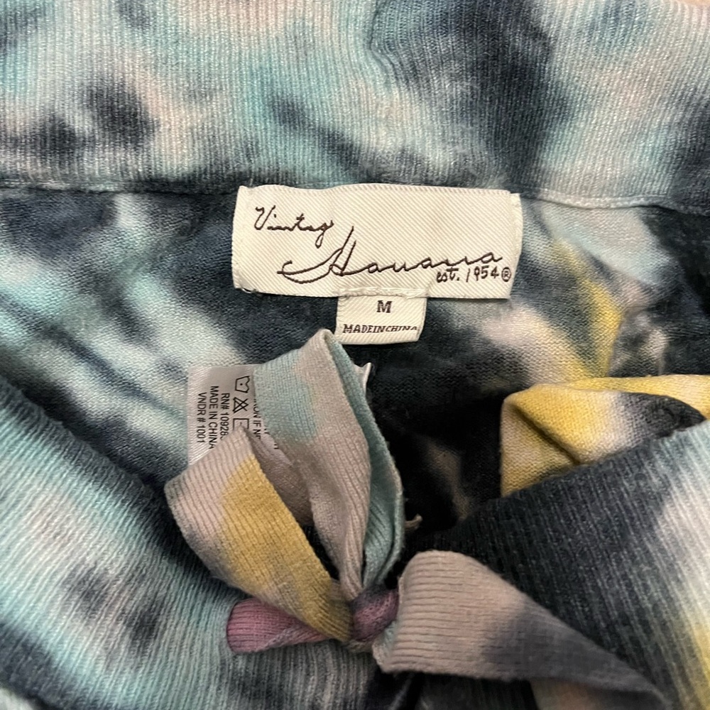 Vintage Havana Tie-Dye Hoodie - Black, Pink, Yellow, Blue - Picture 5 of 5